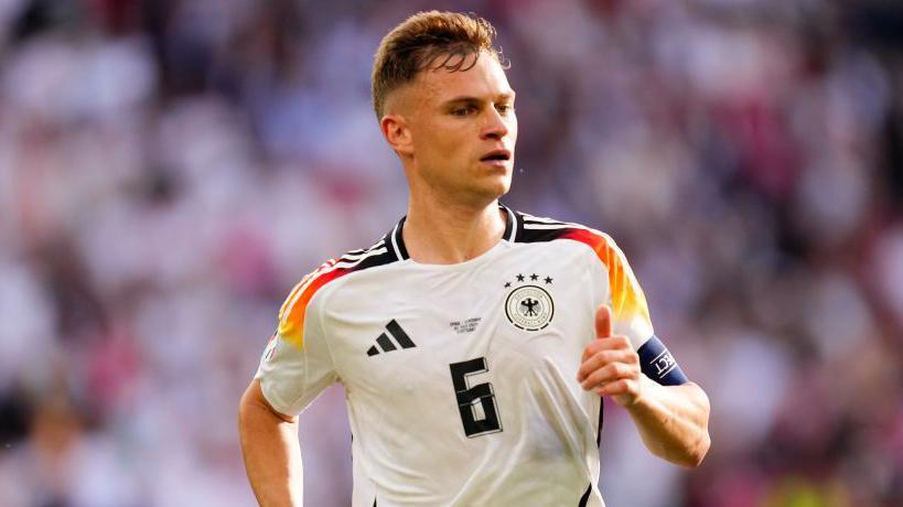 Joshua Kimmich playing for Germany