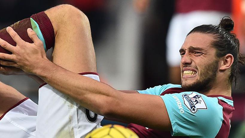 Andy Carroll signed for West Ham in June 2013 for a then-club record fee of £15m 