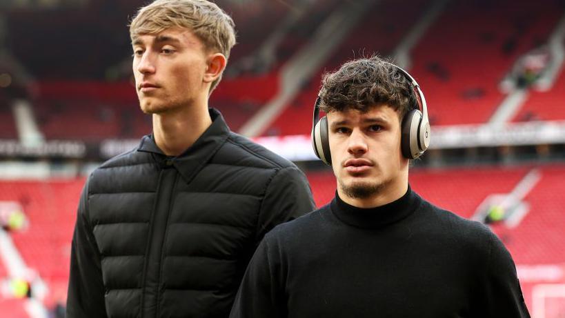 Bournemouth defenders Milos Kerkez and Dean Huijsen