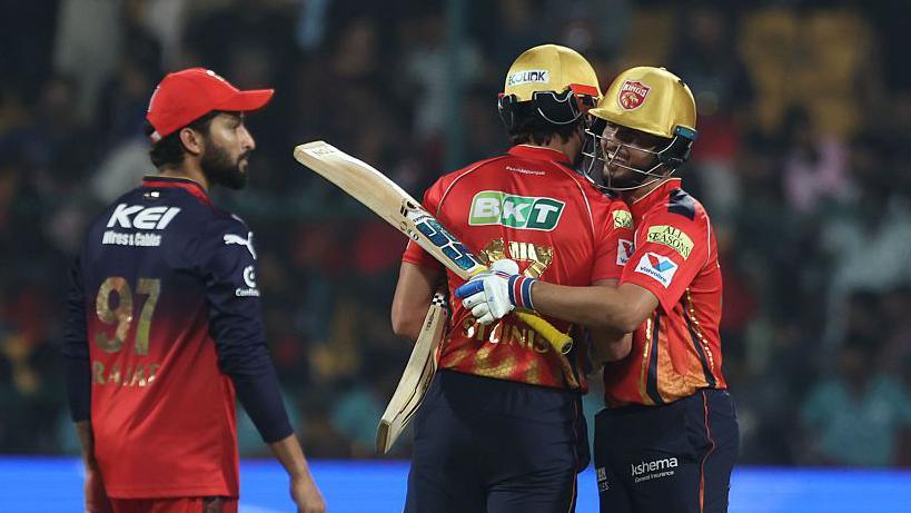 Punjab Kings celebrate win