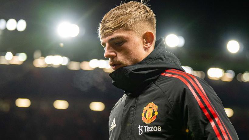 Brandon Williams while a Manchester United player
