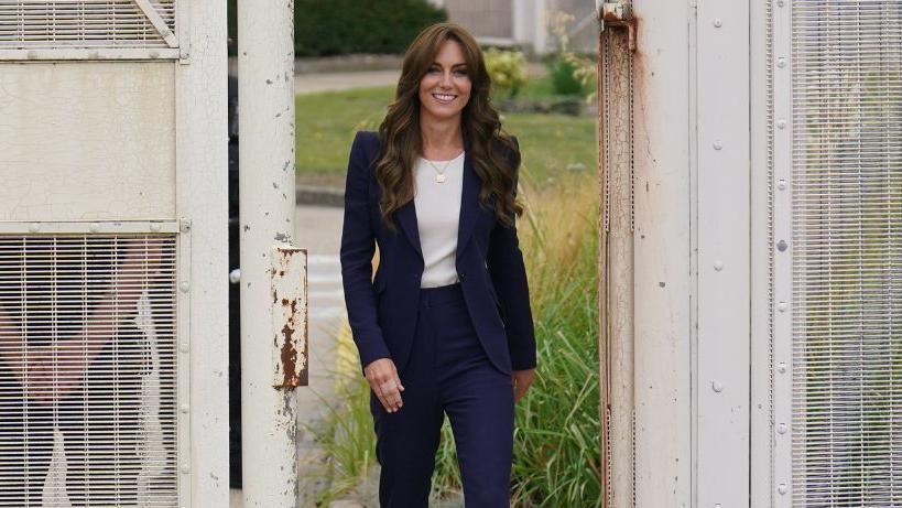 Catherine, Princess of Wales at HMP High Down in Sutton, Surrey