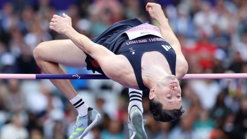 Jonathan Broom-Edwards in action in Paris