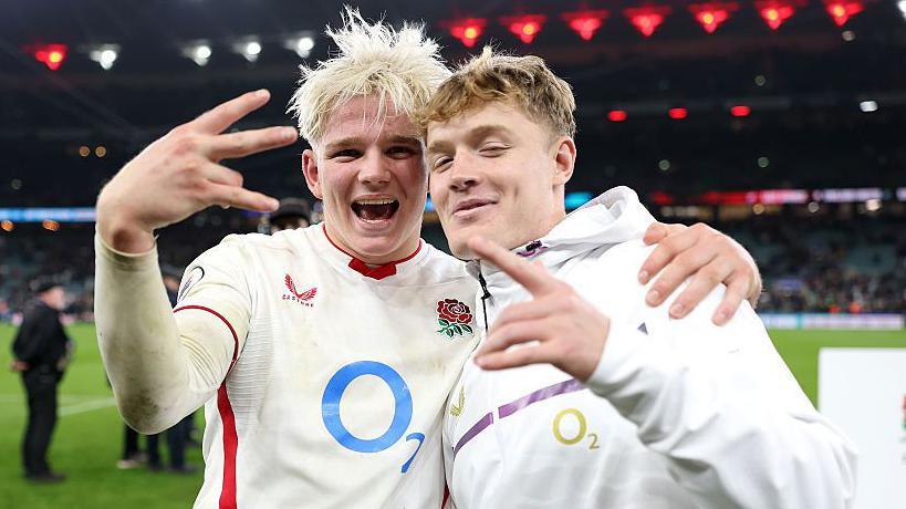 Henry Pollock and Fin Smith