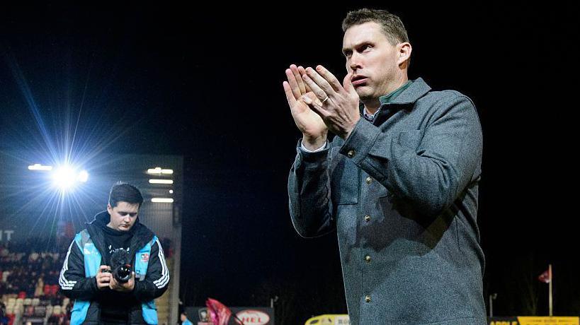 Exeter City manager Matt Taylor