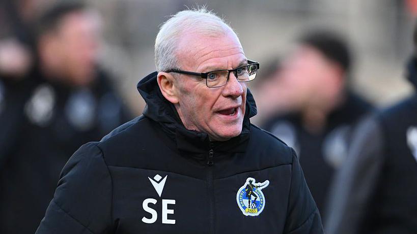 Bristol Rovers boss Steve Evans