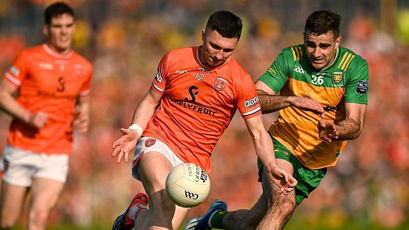 Oisin Conaty in action during last year's Ulster final