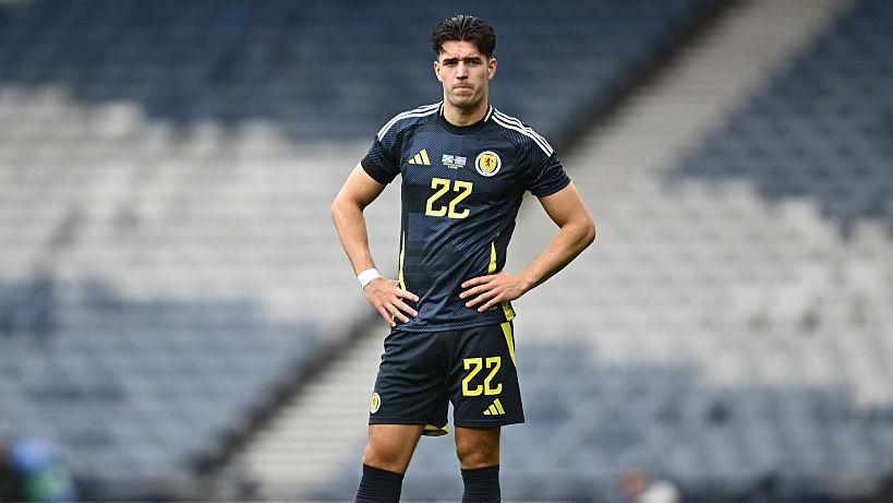 Scotland and Sturm Graz right-back Max Johnston.