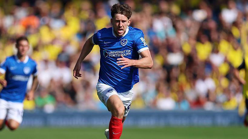 Portsmouth forward Callum Lang