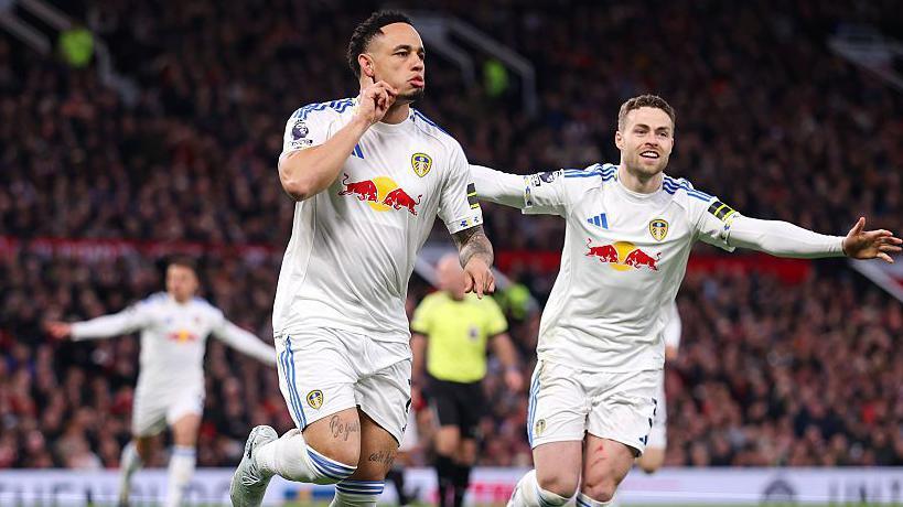  Noah Okafor celebrates his second goal