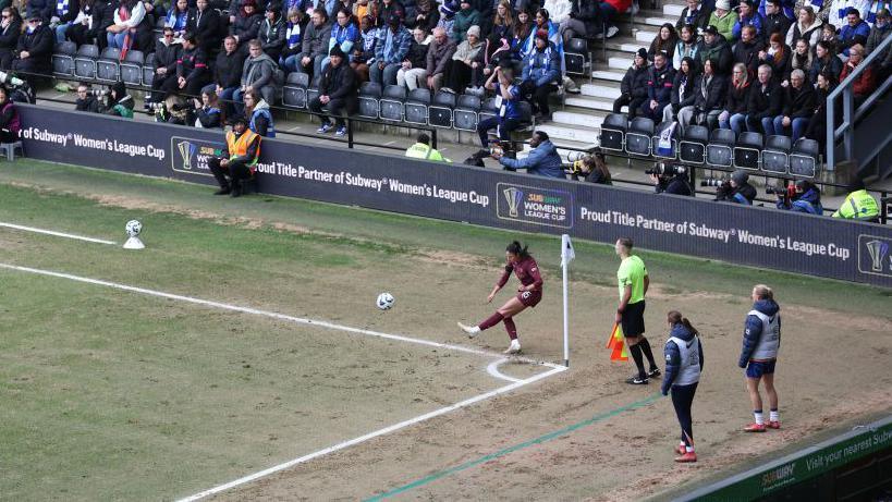 Women's League Cup final pitch