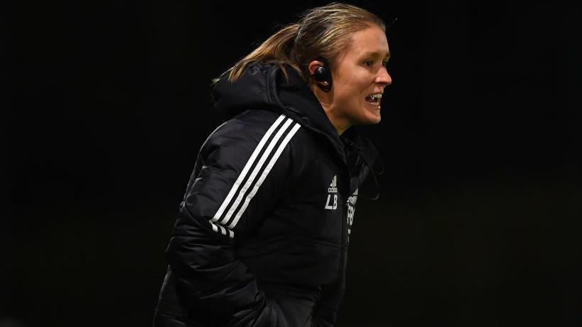 Lydia Bedford in charge of Leicester City Women