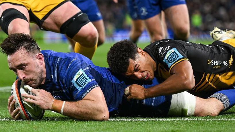 Leinster captain Jack Conan scores his second try in two weeks