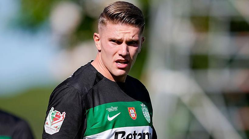  Viktor Gyokeres playing for Sporting 