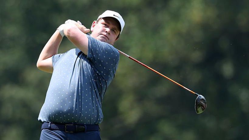 Scotland's Robert MacIntyre really struggled with his driver on Sunday