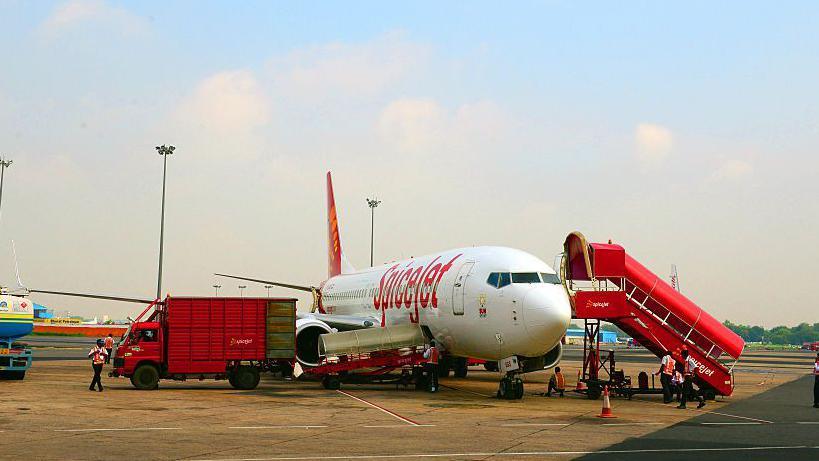 NEW DELHI, INDIA JULY 25: The picture featuring Planes of various airlines parked at the IGI airport on July 25, 2013 in New Delhi, India. (Photo by Ramesh Pathania/Mint via Getty Images)