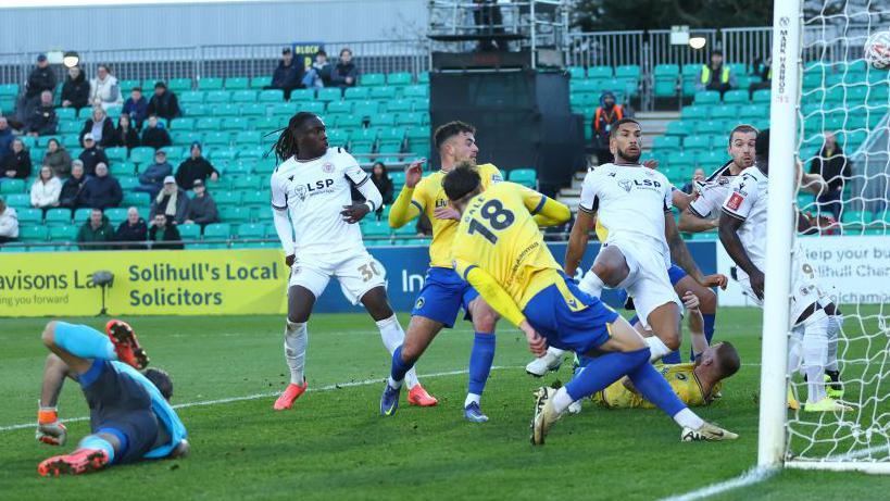 Omar Sowunmi scored the equaliser for Bromley