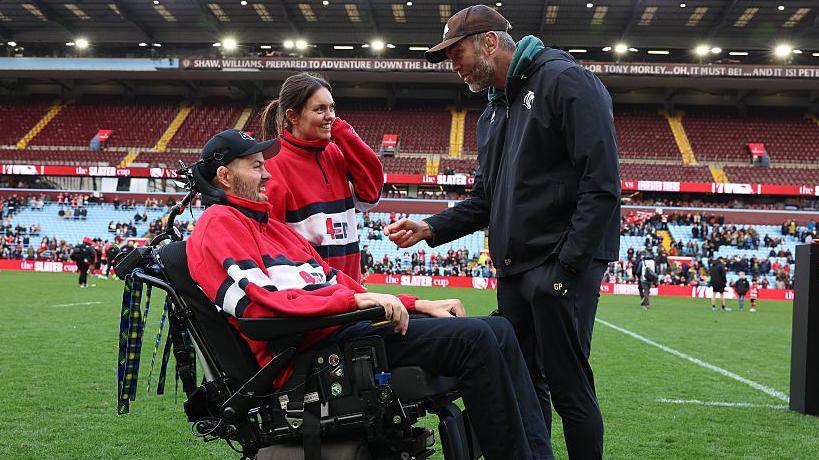 Geoff Parling with Ed Slater