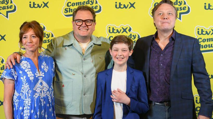 Nancy Sullivan, Alan Carr, Oliver Savell and Shaun Dooley