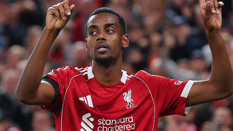 Alexander Isak of Liverpool