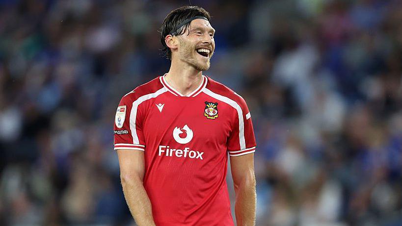 Wrexham striker Kieffer Moore