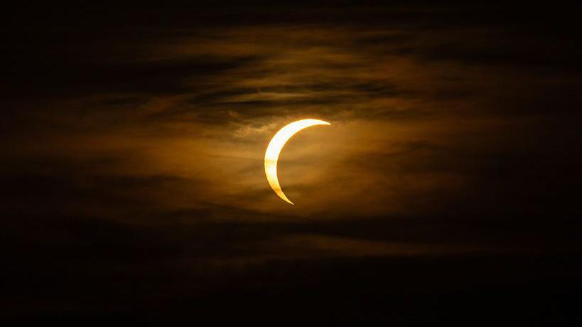 View during the total solar eclipse of 2026, on 12 August, 2026 on 12 August 2026, on 12 August, 2026 in Mallorca.