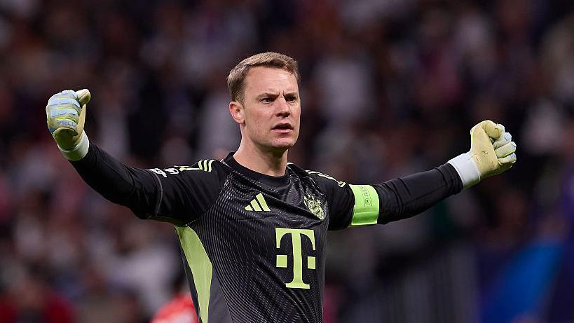 Bayern Munich goalkeeper Manuel Neuer