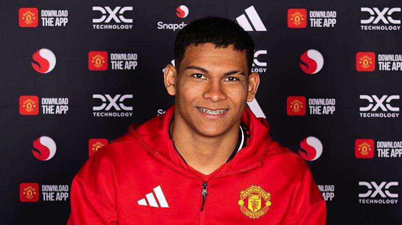 New Manchester United signing Diego Leon