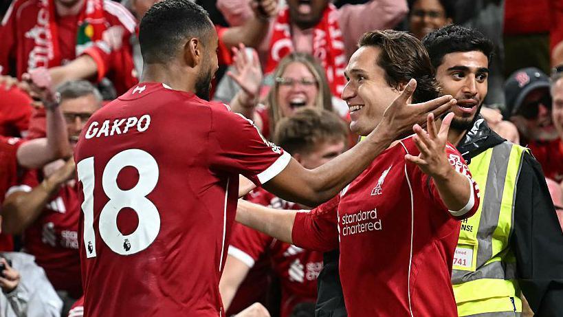 Liverpool celebrate