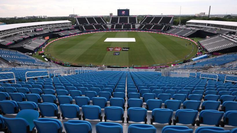 The Nassau County International Cricket Stadium used for the 2024 T20 World Cup