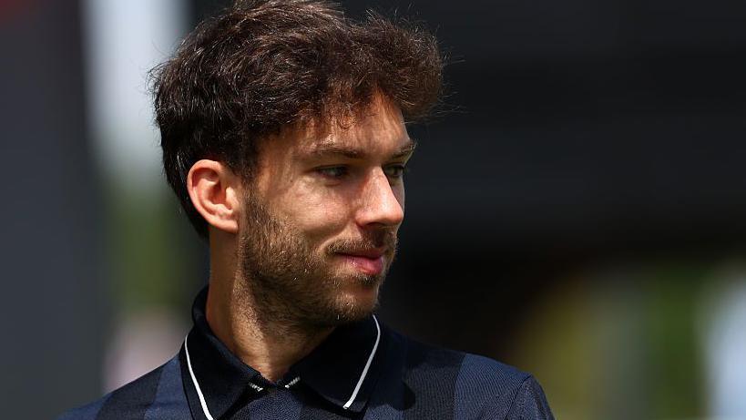 Alpine's Pierre Gasly pictured at the Barcelona-Catalunya Grand Prix