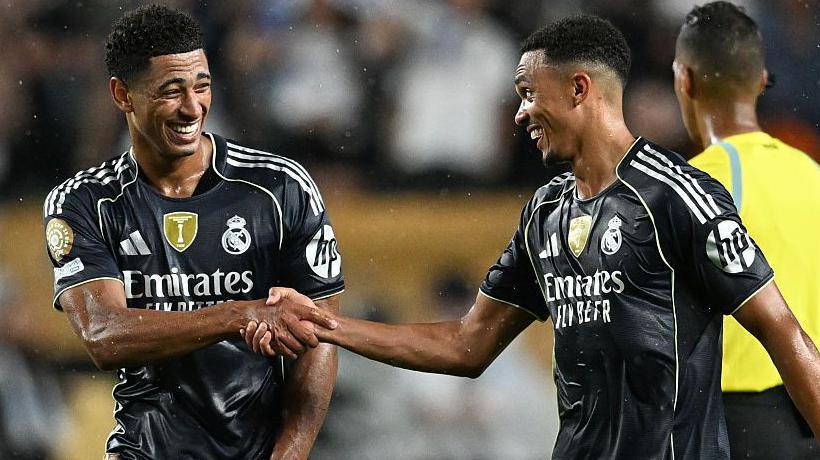 Jude Bellingham (left) and Trent Alexander-Arnold
