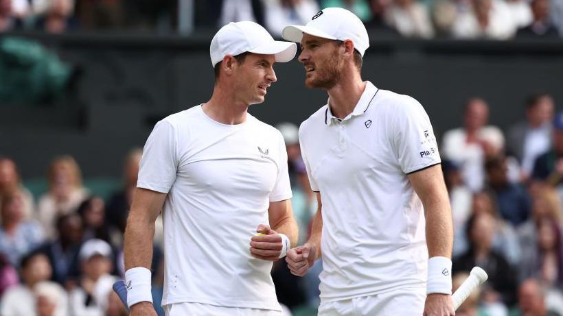 Andy and Jamie Murray