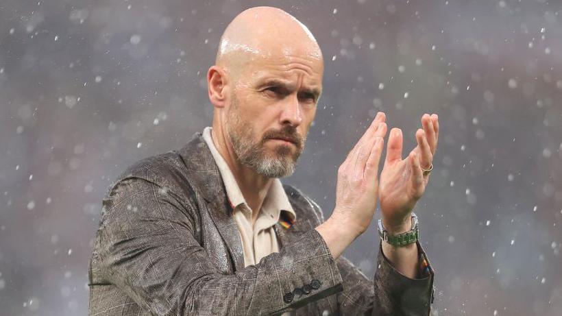 Manchester United manager Erik ten Hag faces an uncertain future