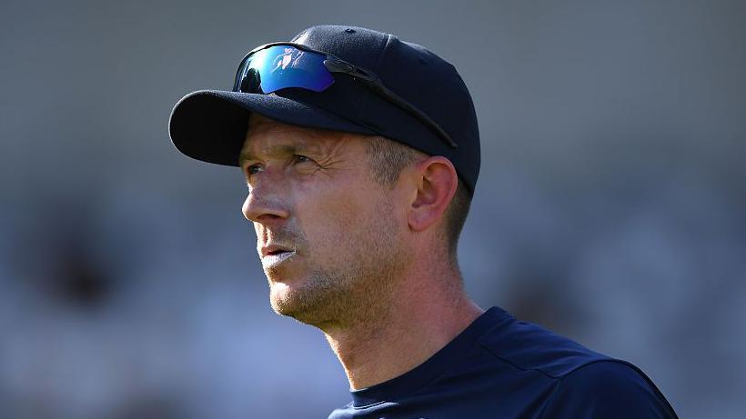 Joe Denly looks on while playing for Kent