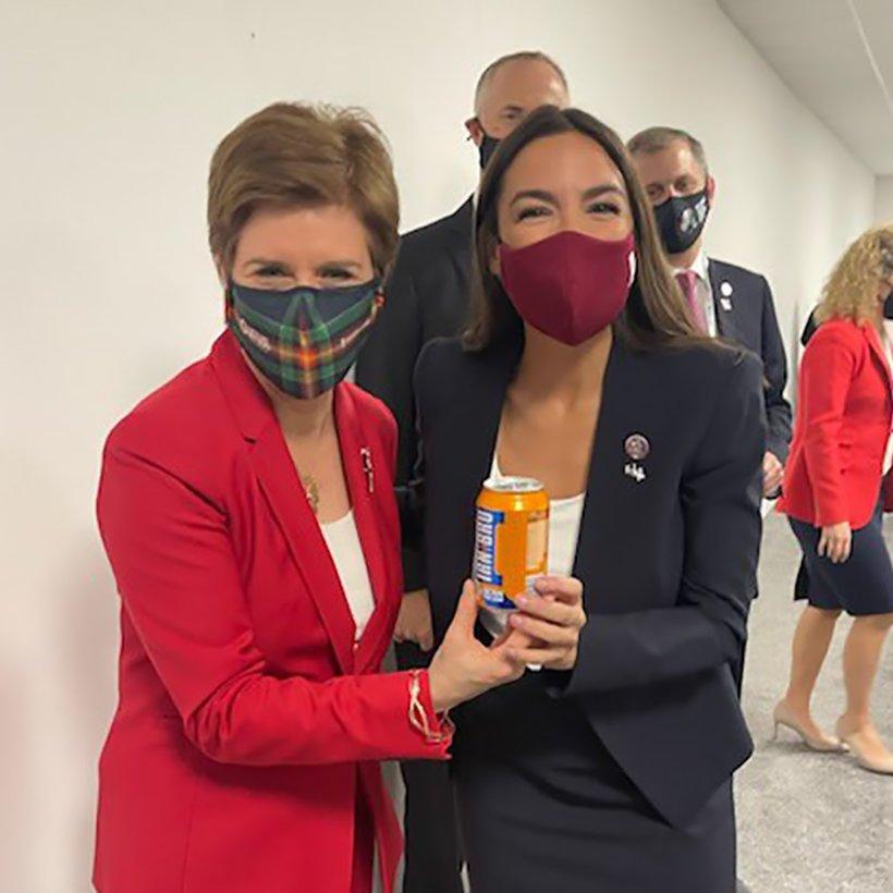 Alexandria Ocasio-Cortez and Ms Sturgeon