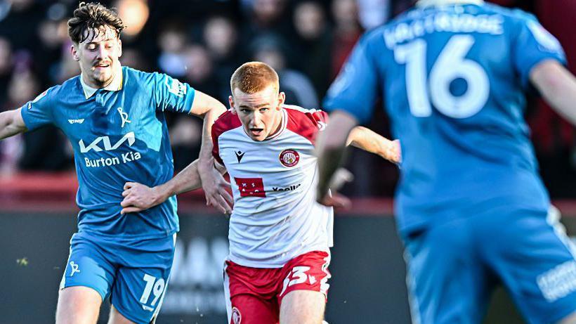 Ryan Doherty running with the ball