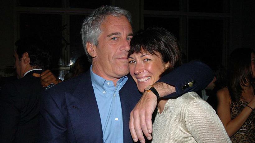 File image of Jeffrey Epstein and Ghislaine Maxwell