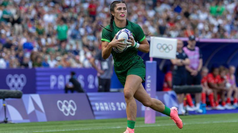 Amee-Leigh Murphy Crowe in action for Ireland at the Olympics