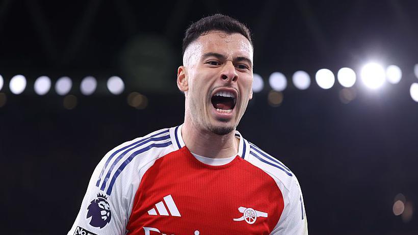 Arsenal winger Gabriel Martinelli