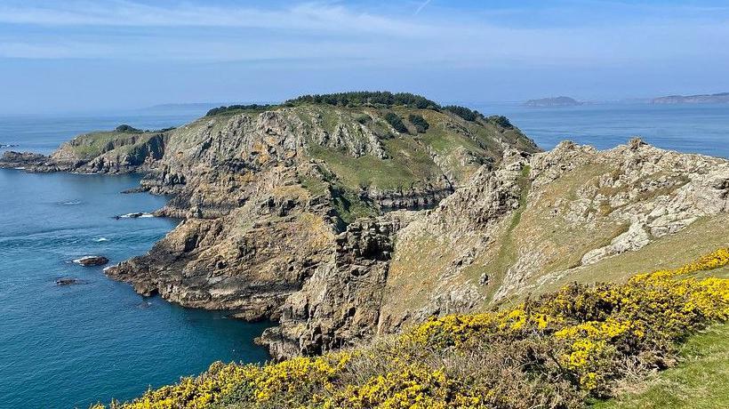 Picture of Brecqhou taken from Sark