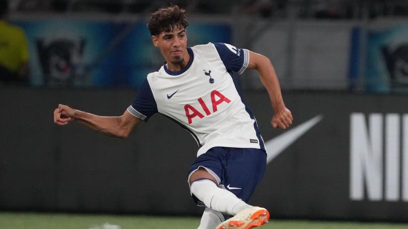 George Abbott playing for Tottenham Hotspur