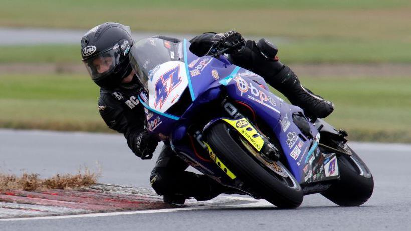 Richard Cooper on his BPE by Russell Racing Yamaha