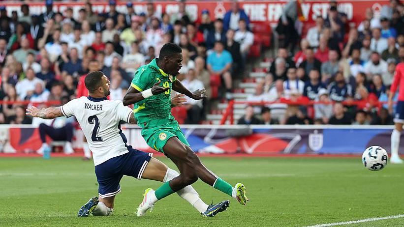 Veteran Kyle Walker had an uncomfortable night against Senegal and switched off for Ismaila Sarr's equaliser