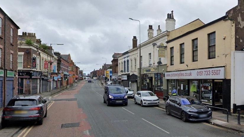 Picton Road in Wavertree, a busy main road lined with shops, restaurants and flats