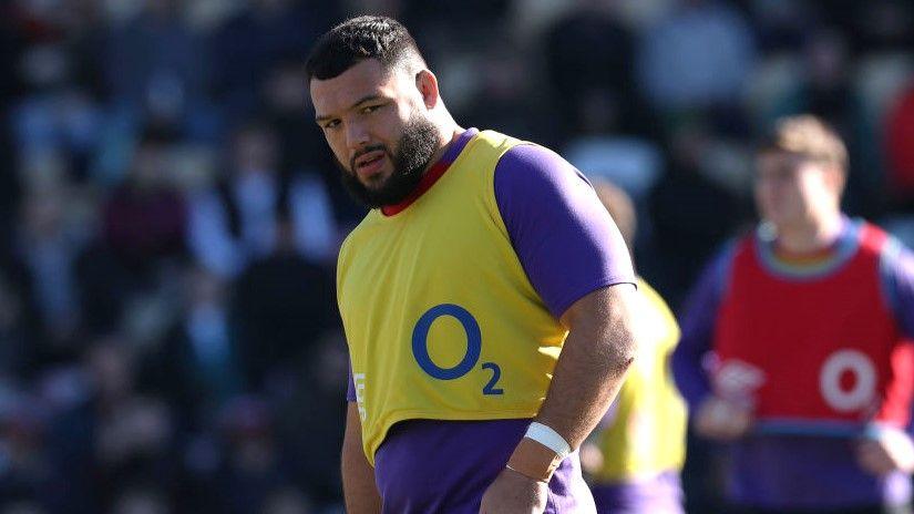 Ellis Genge in training for England