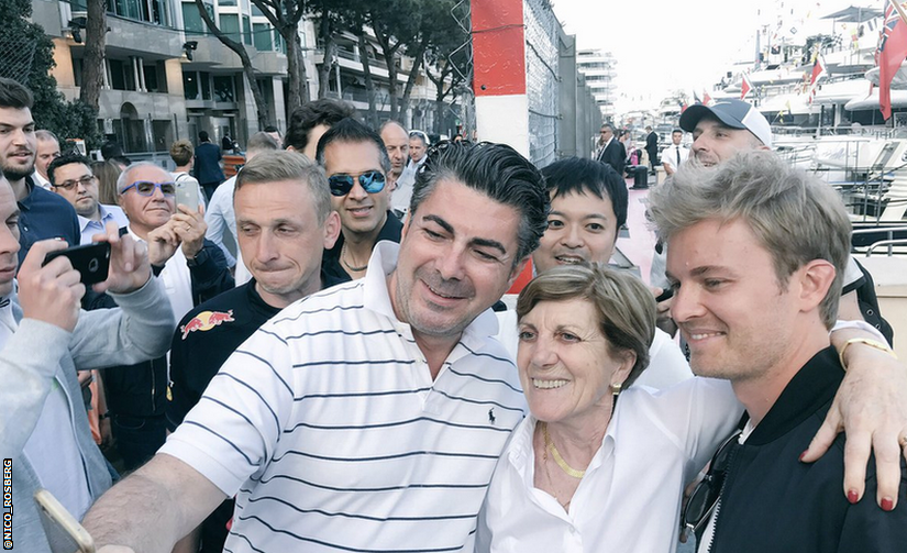 Nico Rosberg at the Monaco GP