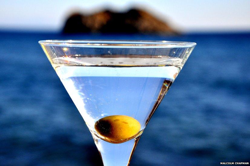 Cocktail by the sea, Eressos, Lesvos, Greece