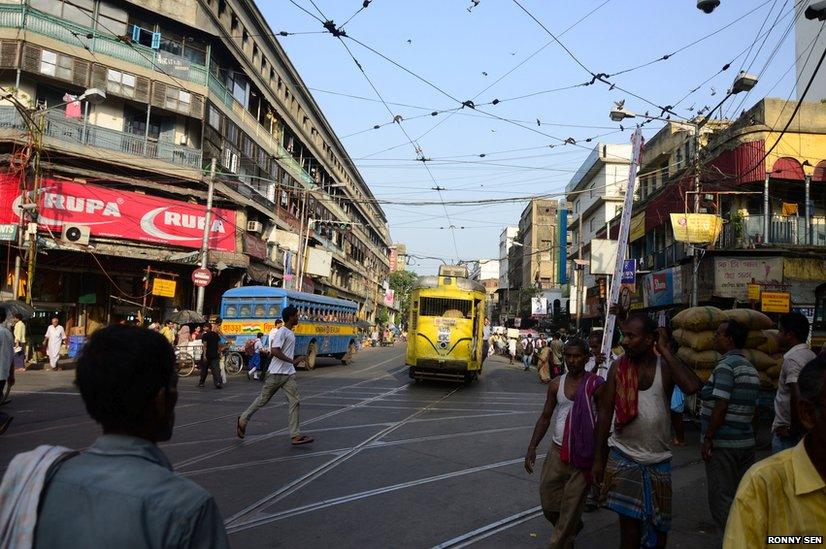 Calcutta trams