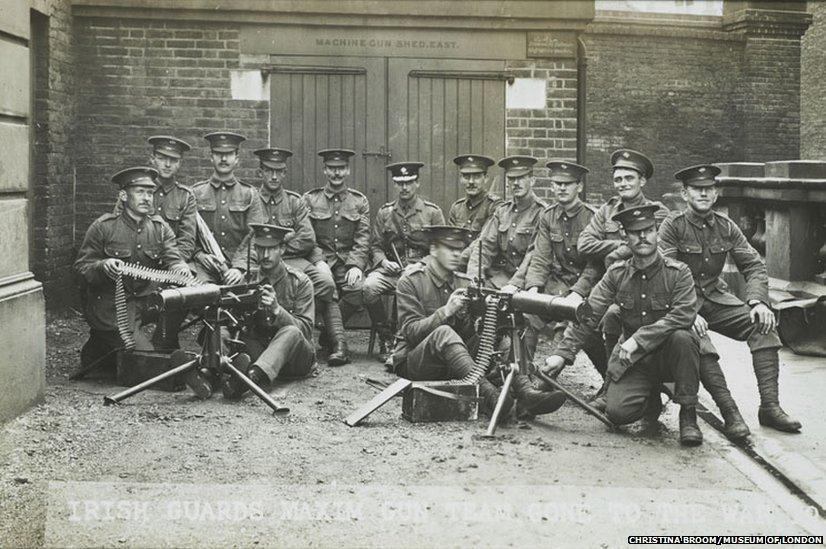 Captain Greer of the 1st Irish Guards